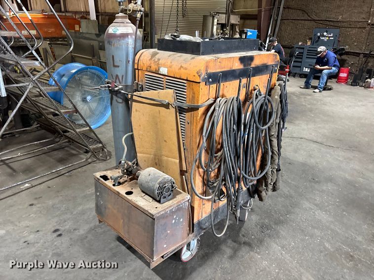 image for item JM9454 Air reduction company Heliwelder 300amp AC/DC welder