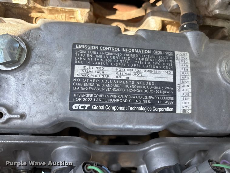 image for item JM9463 Bobcat G35NC-7 forklift