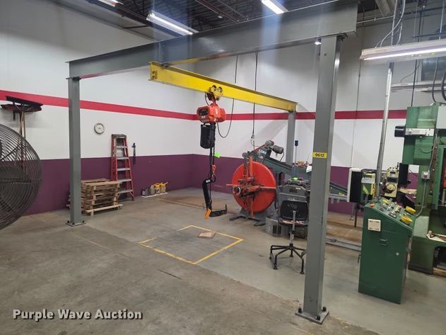 image for item OE9707 Shop built overhead crane