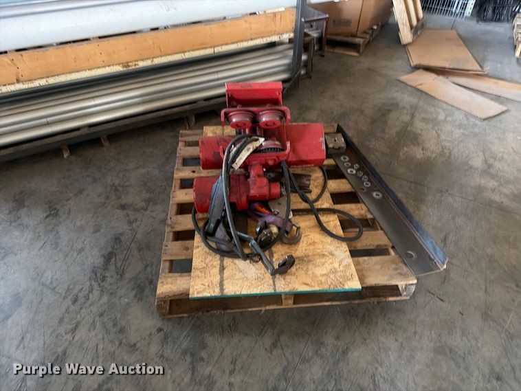 image for item OE9707 Shop built overhead crane