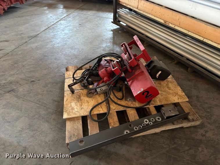 image for item OE9707 Shop built overhead crane