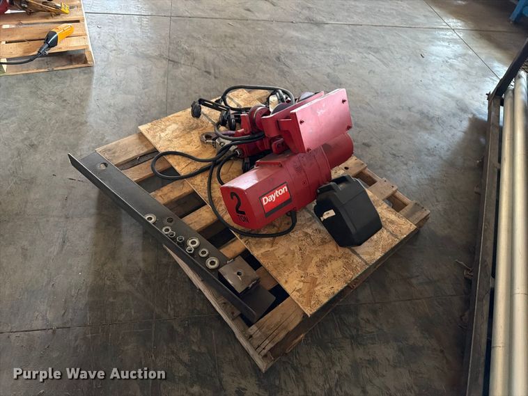 image for item OE9707 Shop built overhead crane