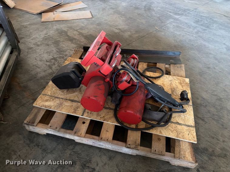 image for item OE9707 Shop built overhead crane