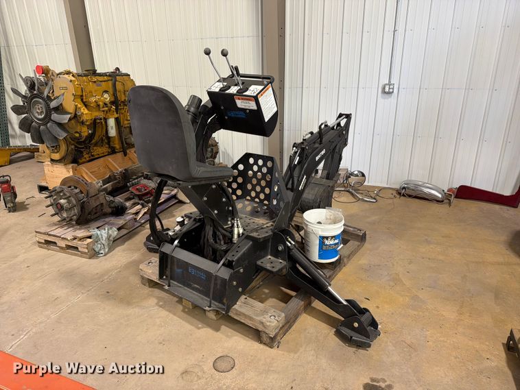 image for item OE9715 Erskine BH780 compact utility loader backhoe attachment