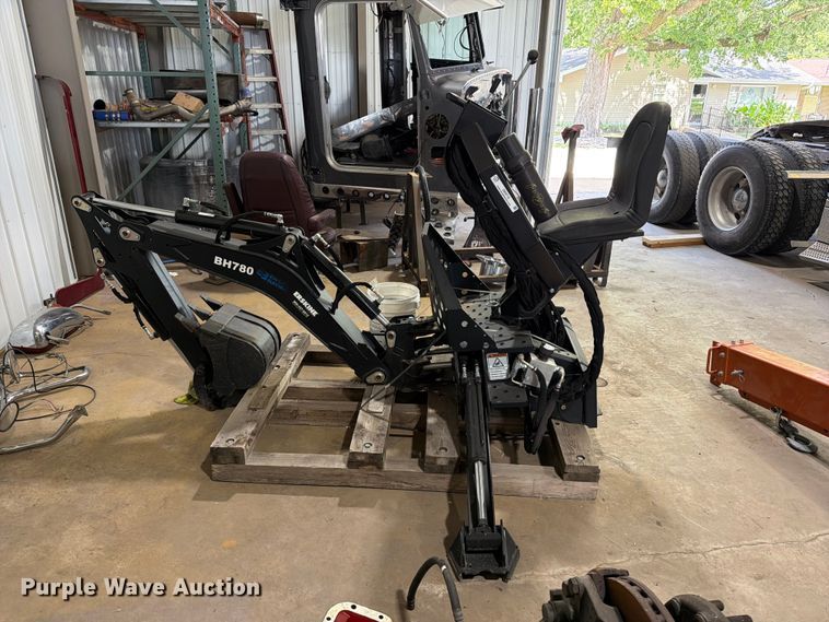 image for item OE9715 Erskine BH780 compact utility loader backhoe attachment