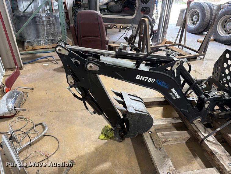 image for item OE9715 Erskine BH780 compact utility loader backhoe attachment