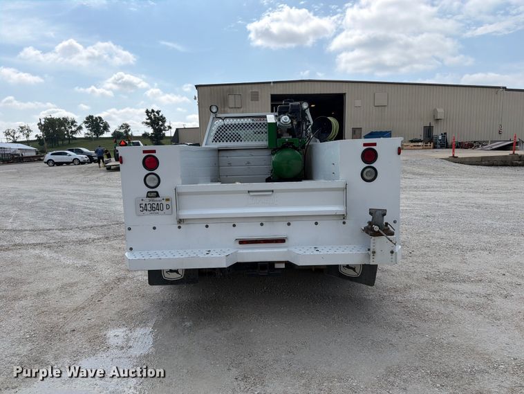 image for item OE9717 2011 Ford F350 Super Duty XL utility bed pickup truck