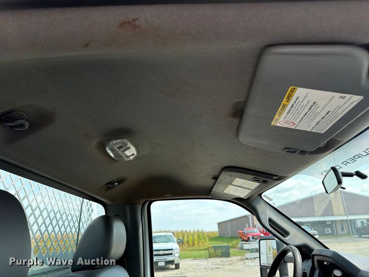 image for item OE9717 2011 Ford F350 Super Duty XL utility bed pickup truck