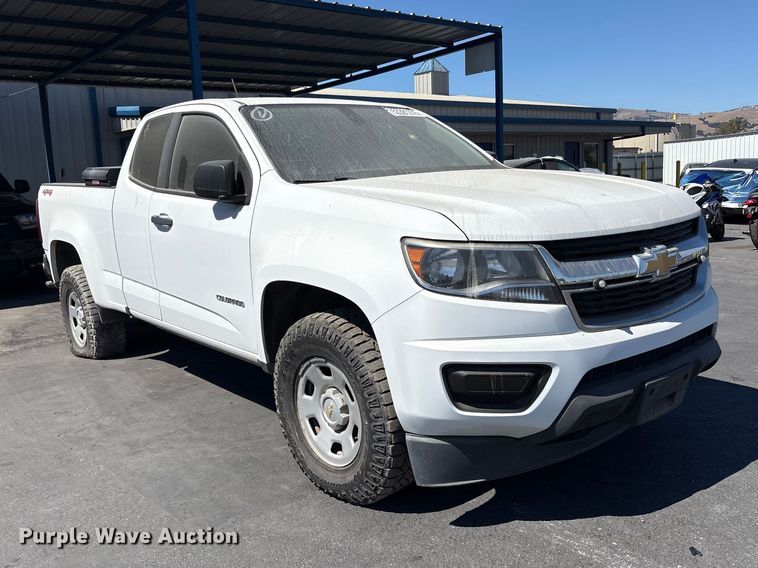 image for item YA3504 2019 Chevrolet Colorado Ext. Cab pickup truck