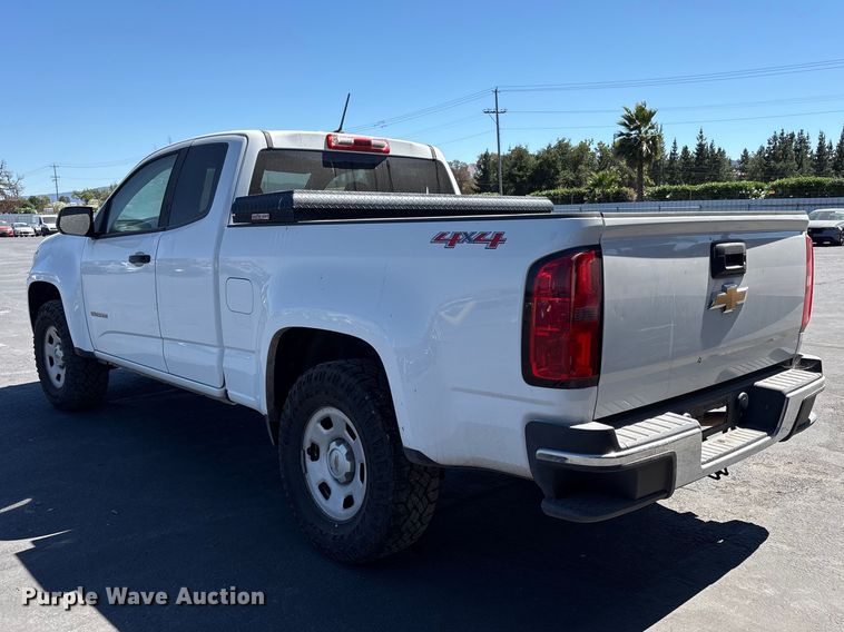 image for item YA3504 2019 Chevrolet Colorado Ext. Cab pickup truck