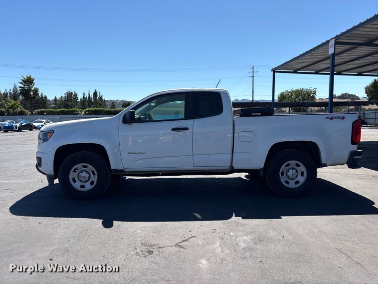 image for item YA3504 2019 Chevrolet Colorado Ext. Cab pickup truck