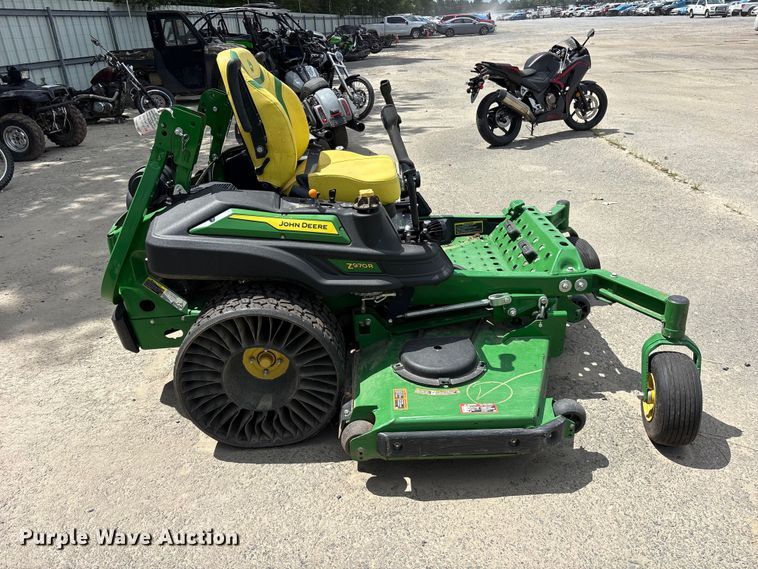 image for item YA3819 2023 John Deere Z970R ZTR lawn mower