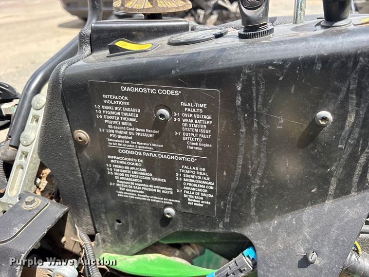 image for item YA3819 2023 John Deere Z970R ZTR lawn mower