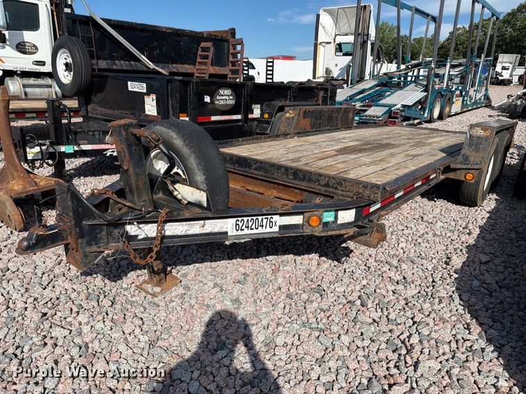 2016 Townmaster T-12DT tilt deck utility trailer