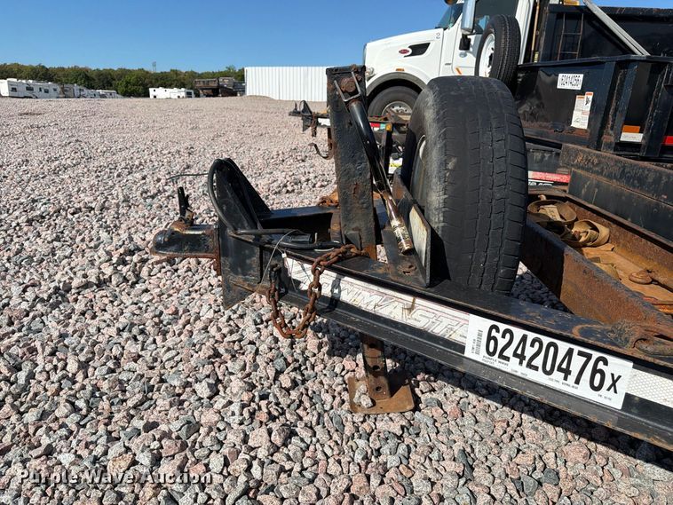 image for item YA4296 2016 Townmaster T-12DT tilt deck utility trailer