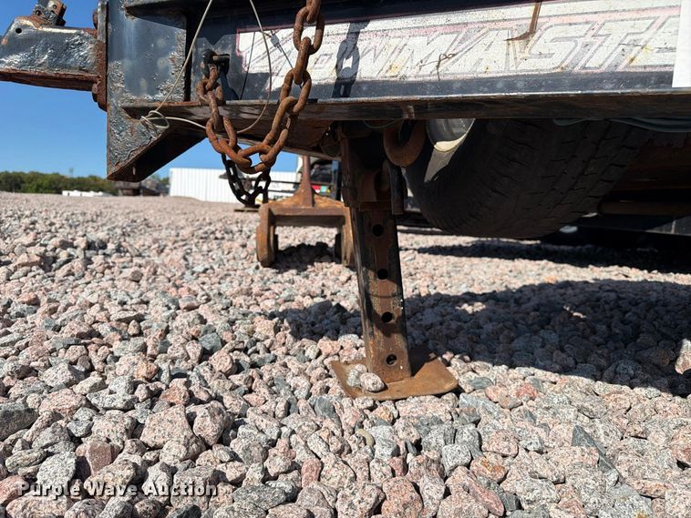 image for item YA4296 2016 Townmaster T-12DT tilt deck utility trailer