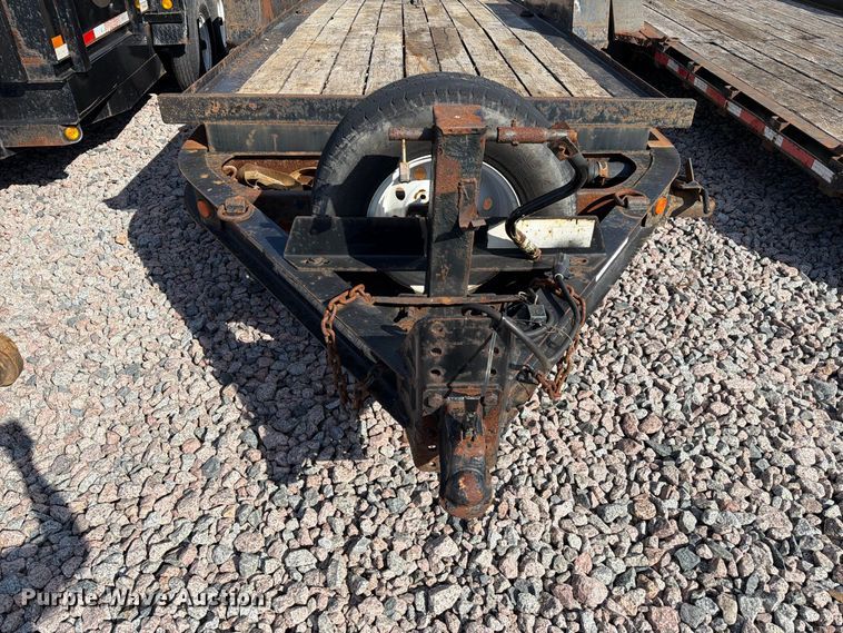 image for item YA4296 2016 Townmaster T-12DT tilt deck utility trailer