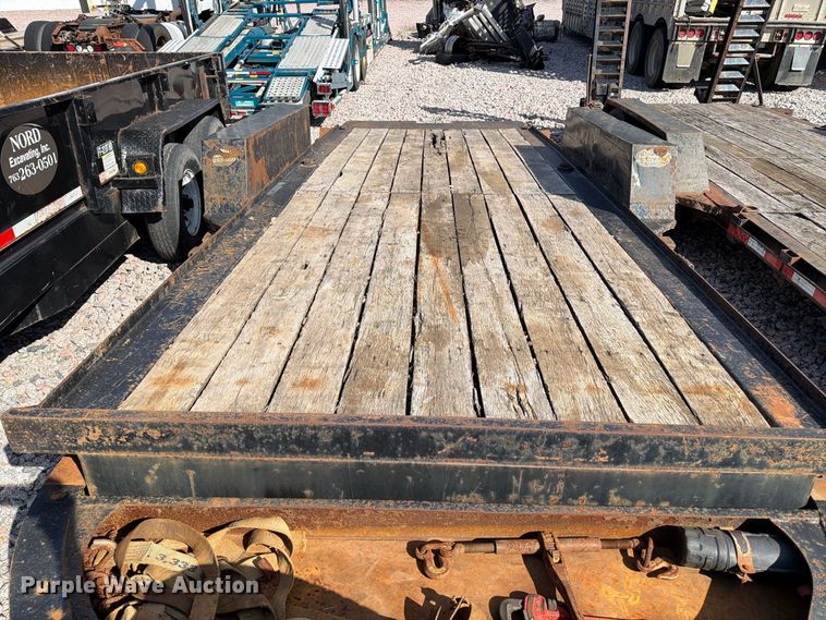 image for item YA4296 2016 Townmaster T-12DT tilt deck utility trailer