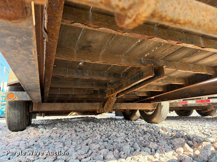 image for item YA4296 2016 Townmaster T-12DT tilt deck utility trailer