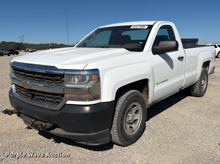 image for item YA4373 2016 Chevrolet Silverado 1500 pickup truck
