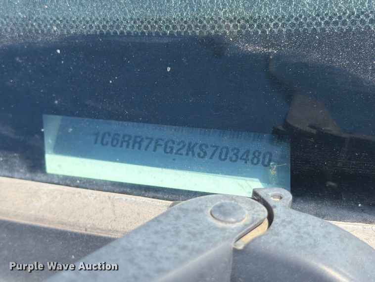 image for item YA4409 2019 RAM 1500 Ext. Cab pickup truck