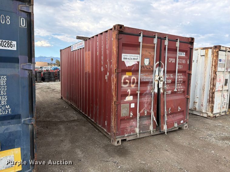 image for item YA4664 2005 CIMC shipping container