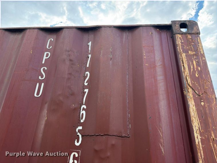 image for item YA4664 2005 CIMC shipping container