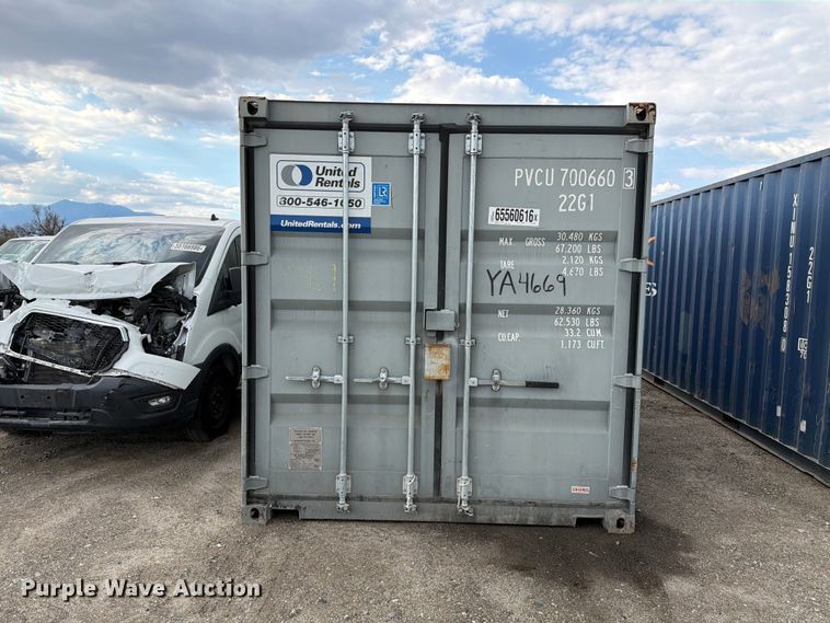 image for item YA4669 2021 Shanghai Baoshan Pacific shipping container