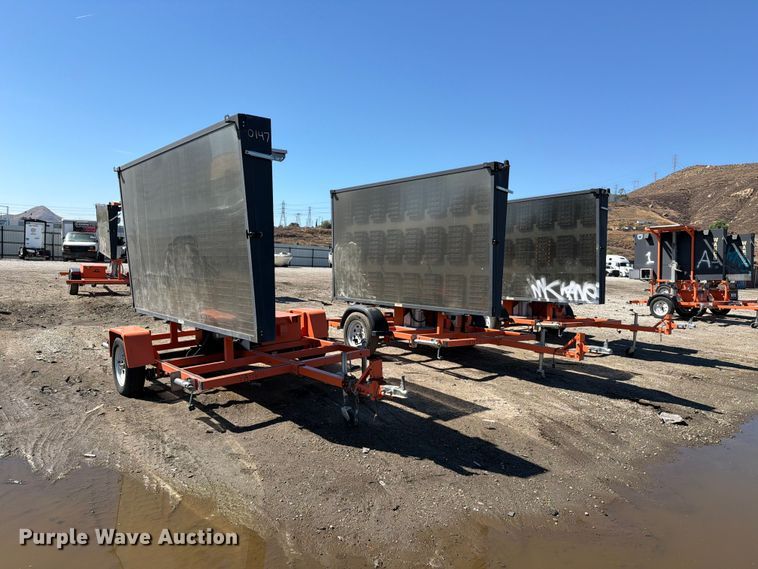 image for item YA4671 (3) 2020 Wanco WTLMB message board trailers