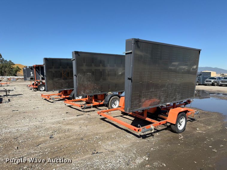 image for item YA4671 (3) 2020 Wanco WTLMB message board trailers