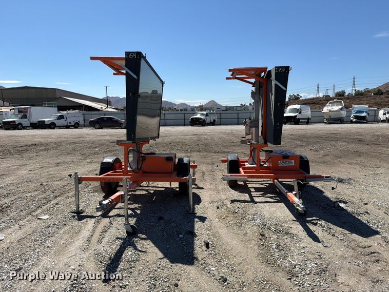 image for item YA4673 (2) 2020 Wanco WVT3 message board trailers