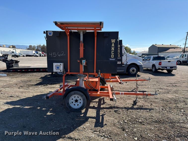 image for item YA4676 (2) 2020 Wanco WVT3 message board trailers