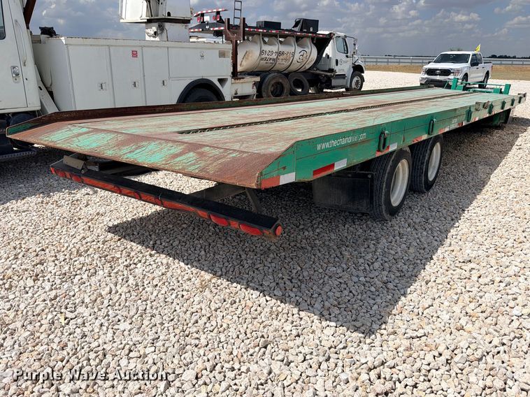 image for item YA4807 2015 Lucon 20T492CDULPL tilt deck equipment trailer