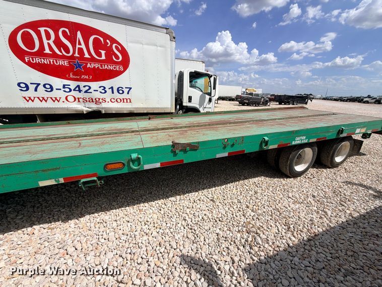 image for item YA4807 2015 Lucon 20T492CDULPL tilt deck equipment trailer