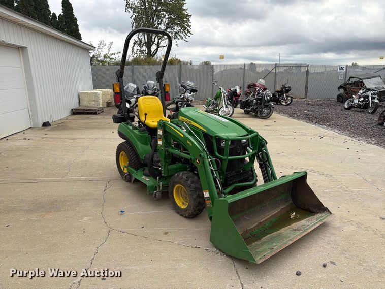 image for item YA5172 2021 John Deere 1023E MFWD tractor