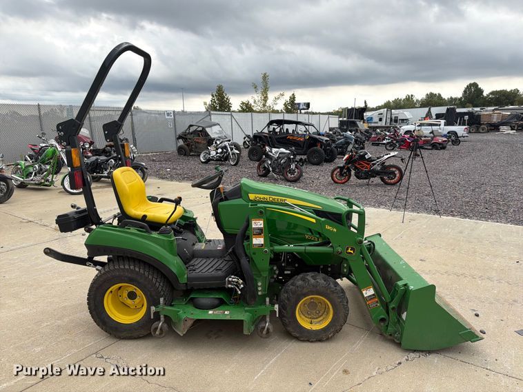 image for item YA5172 2021 John Deere 1023E MFWD tractor