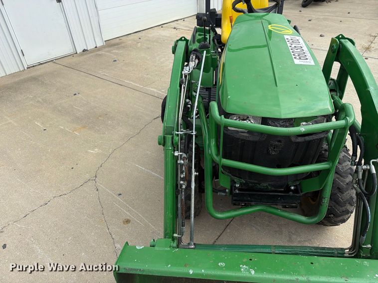image for item YA5172 2021 John Deere 1023E MFWD tractor