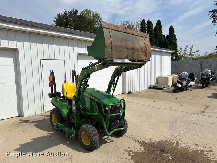image for item YA5172 2021 John Deere 1023E MFWD tractor