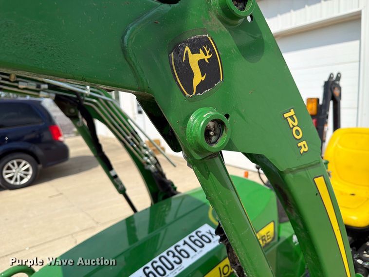 image for item YA5172 2021 John Deere 1023E MFWD tractor