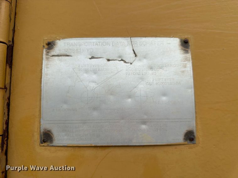 image for item DU3122 1985 Caterpillar 621B conventional scraper 
