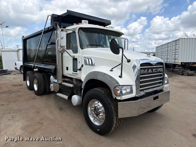 image for item DV7316 2016 Mack GU713 dump truck