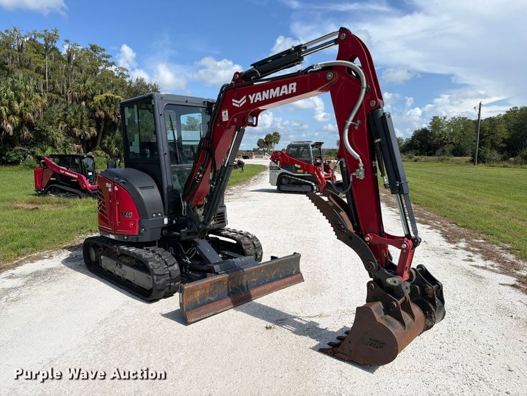 image for item DV7367 2023 Yanmar SV40 mini excavator