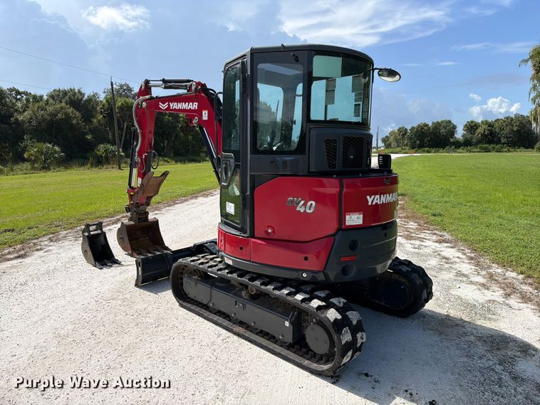 image for item DV7367 2023 Yanmar SV40 mini excavator
