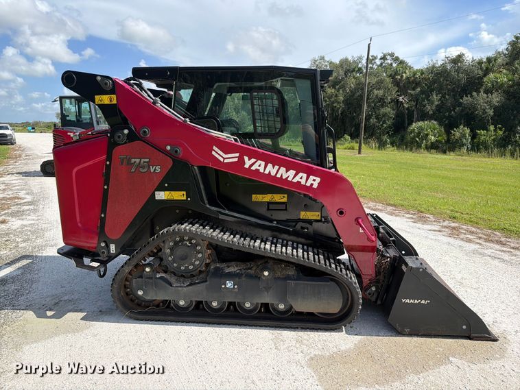 image for item DV7369 2025 Yanmar TL75VS tracked skid steer loader