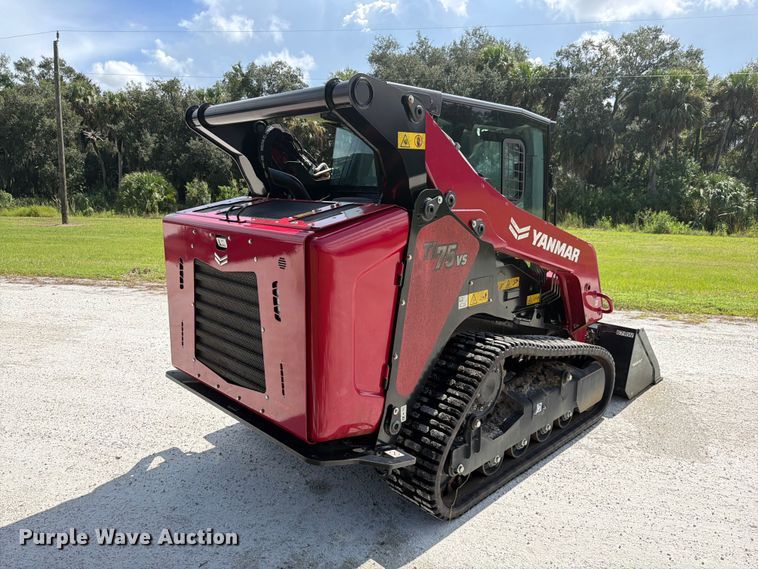 image for item DV7369 2025 Yanmar TL75VS tracked skid steer loader