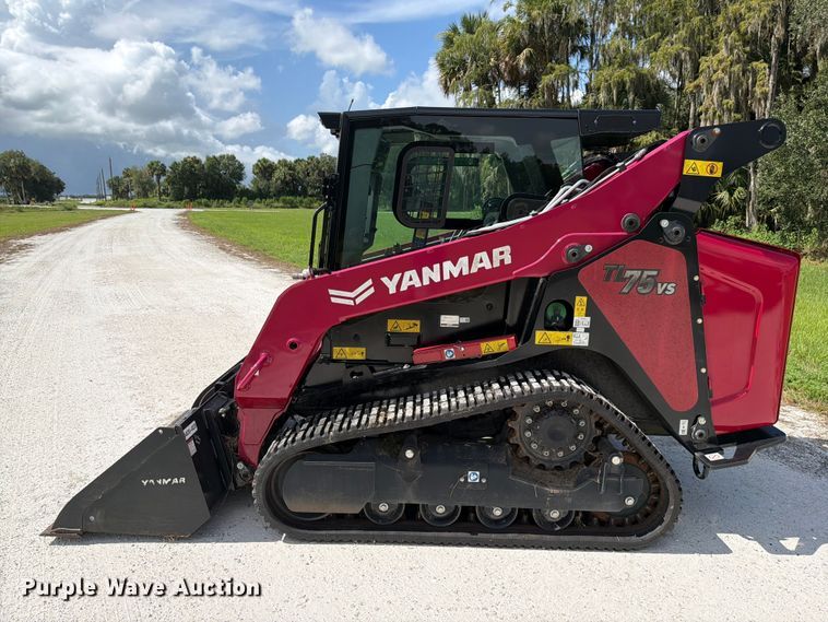 image for item DV7369 2025 Yanmar TL75VS tracked skid steer loader