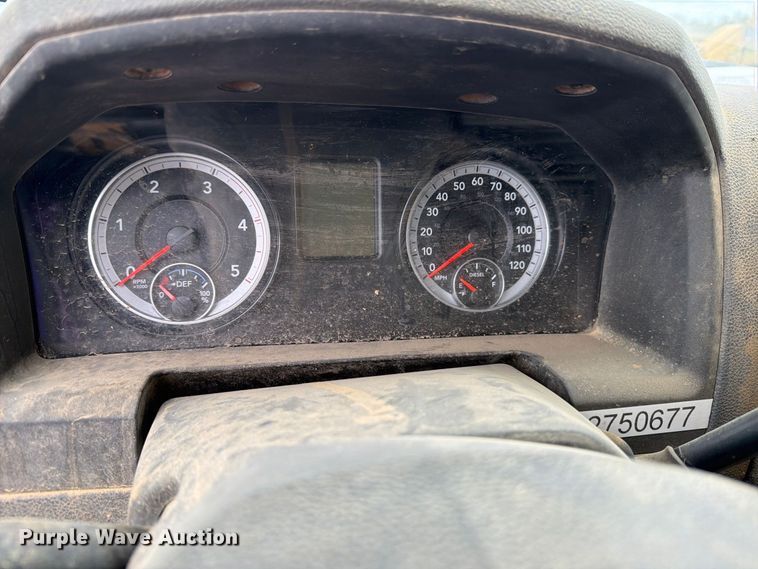 image for item DV8635 2016 RAM 5500 flatbed truck