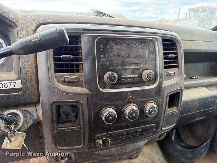 image for item DV8635 2016 RAM 5500 flatbed truck