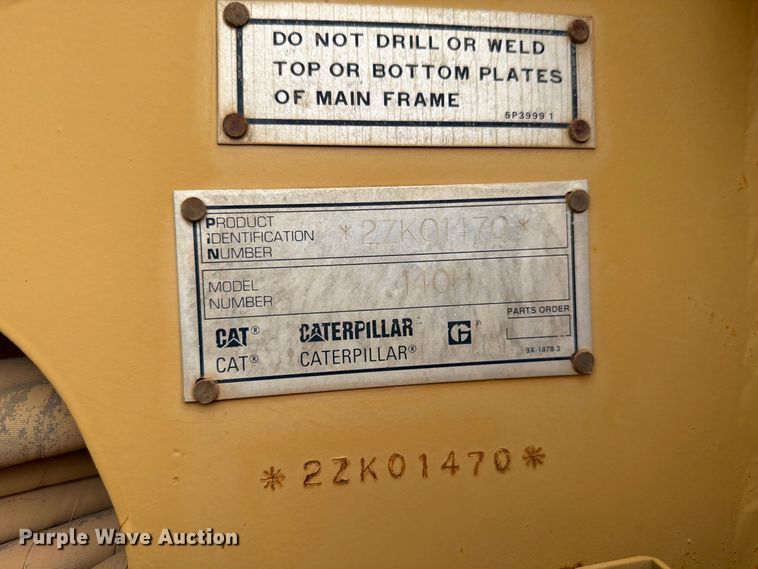 image for item DV8636 1996 Caterpillar 140H motor grader