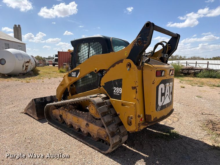 image for item DV8661 2011 Caterpillar 289C tracked skid steer loader